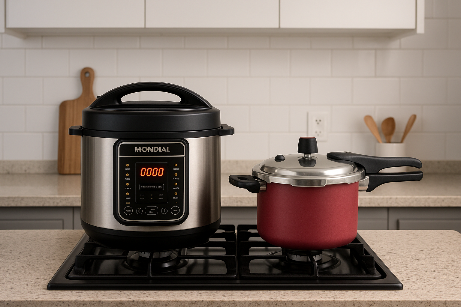 Panela Elétrica ou Panela de Pressão: Qual é a Melhor Escolha para Sua Cozinha Compacta?