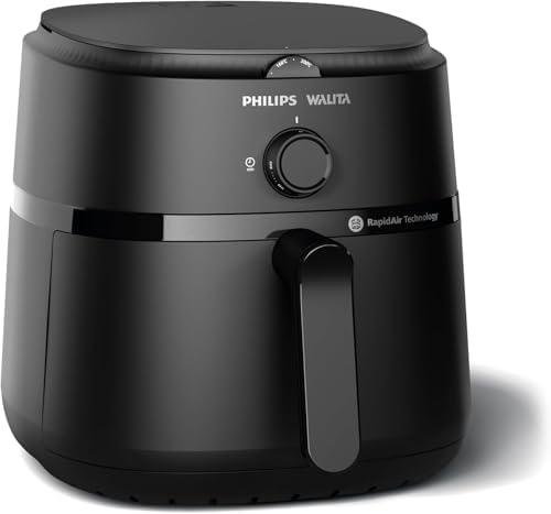         Fritadeira Airfryer Série 1000 XL, Philips Walita, 6,2 litros, Tecnologia RapidAir, Preta, 2 anos de garantia, 110v - NA130/00       